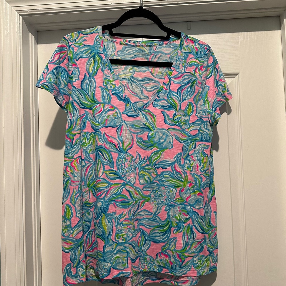 Lilly Pulitzer Etta T shirt size M